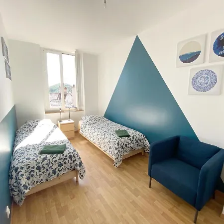 22 Chic & Cosy Grand Appart 92M2 Parking Gratuit Hypercentre Netflix Saint-Etienne  Exterior photo